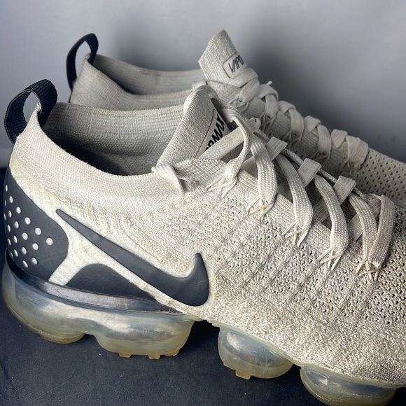 Nike Air Vapormax Flyknit 2 White Black Reverse Orca Mens Size 10 942842-103 - Picture 3 of 11